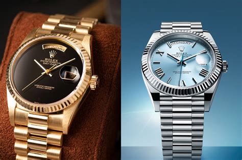 rolex day date 36 or 40|Rolex Day-Date price list.